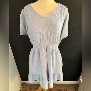 Knox Rose Soft Blue Midi Dress